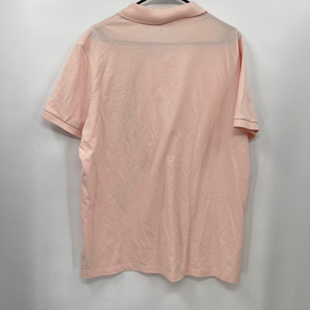 Lacoste Regular Fit Pink Short Sleeve Polo Shirt Men's XXL - Picture 9 of 11